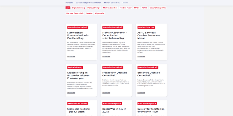 Seite Aktuelles von Lysosolutions